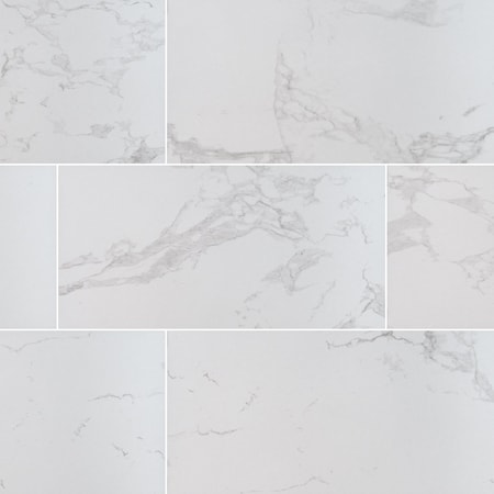 Msi Praia Carrara 24 In. X 48 In. Glazed Porcelain Floor And Wall Tile, 2PK ZOR-PT-0578